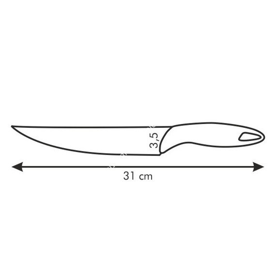 Nóż do porcjowania mięsa - długość ostrza 19 cm | TESCOMA PRESTO