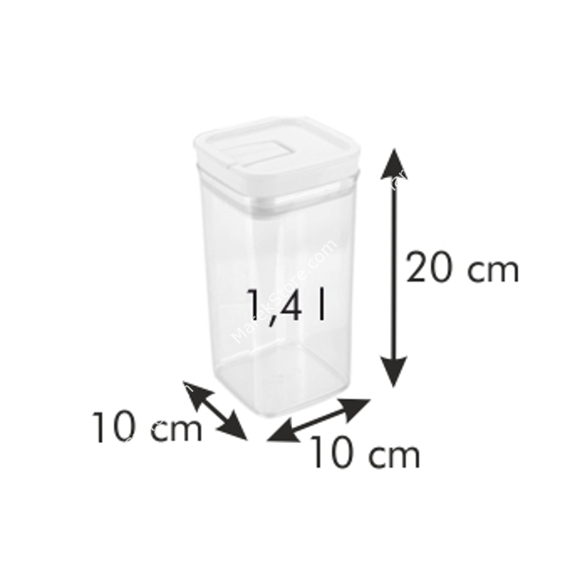 Pojemnik hermetyczny do długoterminowego przechowywania żywności - pojemność 1,4 litra | TESCOMA AIRSTOP