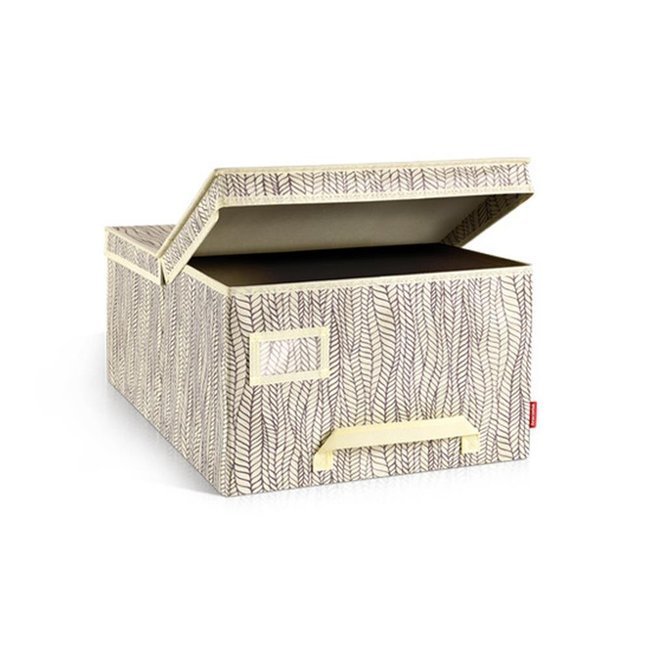 Pudełko z sztywnymi ściankami na odzież  40x52x25cm, kolor kremowy | TESCOMA FANCY HOME