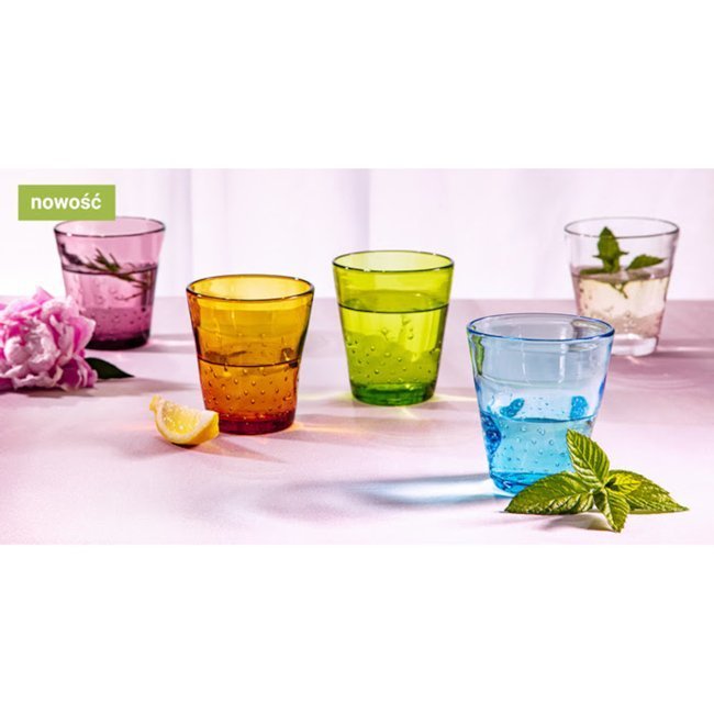 Śliczna szklanka stołowa - fioletowa, pojemność 300 ml | TESCOMA MY DRINK COLORI
