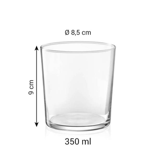 Szklanka do napojów - pojemność 350 ml, komplet 6 szt. | TESCOMA myDRINK Style
