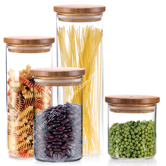 Szklany słoik do przechowywania żywności o pojemności 1.4 litra | TESCOMA FIESTA
