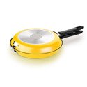 Dwustronna patelnia do smażenia omletów - kolor żółty | TESCOMA PRESTO