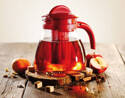 Dzbanek do herbaty z sitkiem do zaparzania - pojemność 1,5 litra, kolor czerwony | TESCOMA MONTE CARLO