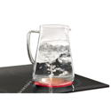 Dzbanek szklany z wieczkiem - pojemność 2,5 litra, czerwone wieczko | TESCOMA TEO