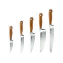 Komplet 5 noży kuchennych w zestawie z drewnianym blokiem na noże | TESCOMA FEELWOOD