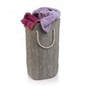 Kosz na pranie z bawełnianymi uchwytami - kolor kremowy, pojemność 50 litrów | TESCOMA FANCY HOME