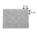 Kwadratowe podkładki filcowe pod meble -  30x30 mm, komplet 24 szt. | TESCOMA PRESTO